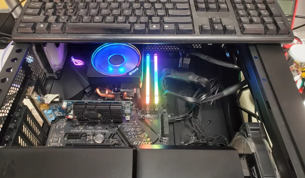Central computer Technologies is repairing a gaming PC